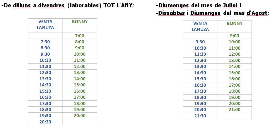 C2 horario de verano 2018 (valenciano)