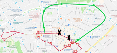 Hoguera Sagrada Familia