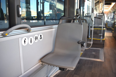 Seients reservats per a persones amb mobilitat reduïda.