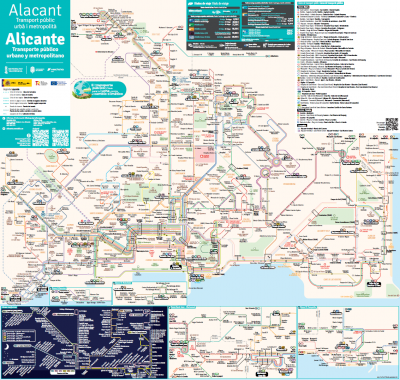 Plano Completo del Transporte Metropolitano
