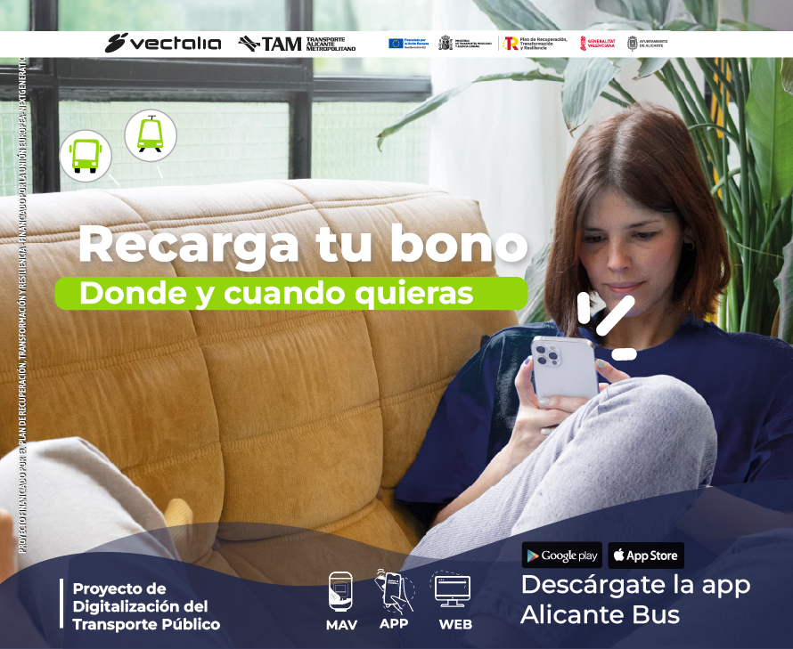 Recarga Bono, donde y cuando quieras