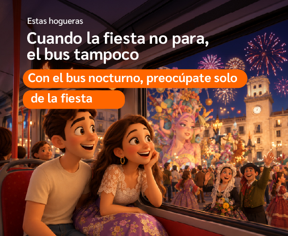 Bus hogueras 2026
